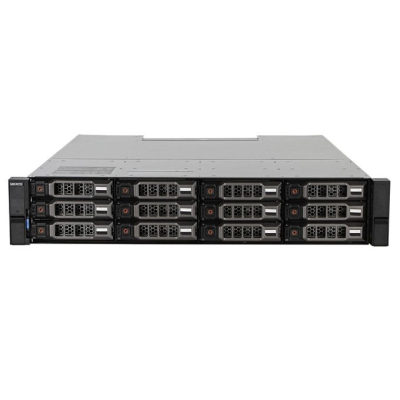 Система хранения Dell ME4012 x12 8x4Tb 7.2K 3.5 NL SAS 2x580W PNBD 3Y 2хCtrl CNC/8xSFP+ 10G SR (210-AQIF-43) 