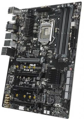 Материнская Плата Asus P10S WS Soc-1151 iC236 ATX 4xDDR4 8xSATA3 i210 2хGgbEth Ret 